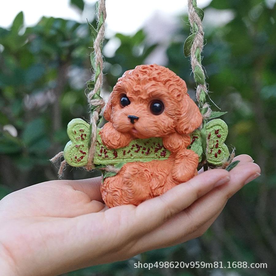 Creative Cute Bunny Aquascape Resin Crafts Accessories