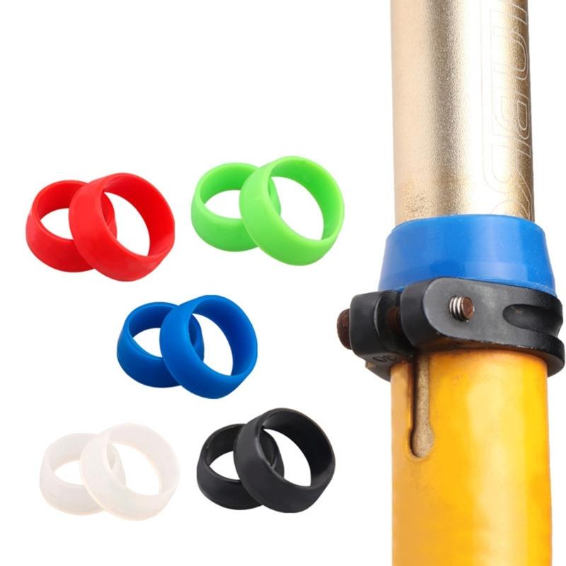 Silicone Bicycles Seatpost Cover Waterproof Dustproof Protector Quick Install Bike Seatpost Waterproof Sleeve Enduring
