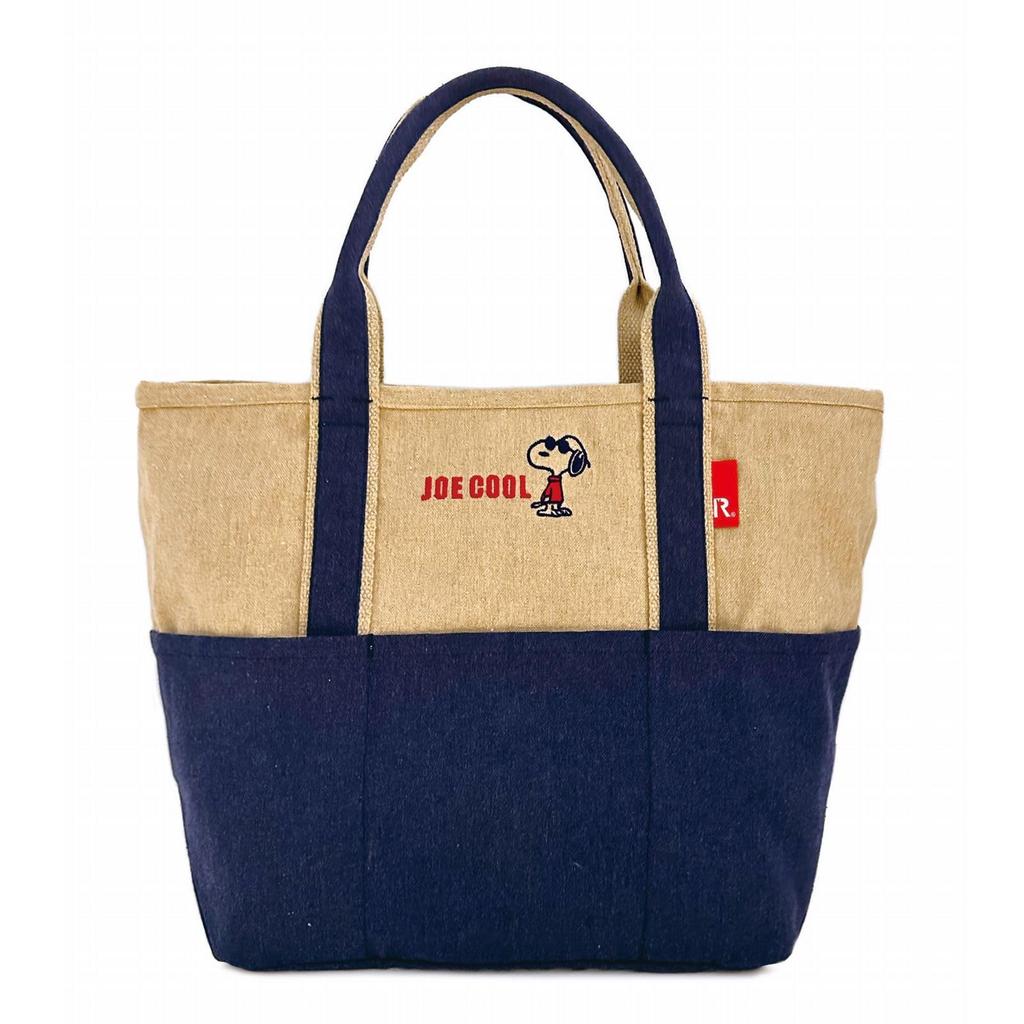 Rootote Snoopy Tote Bag IP Medium Peanuts 0D 8424 (01 Joe Cool)