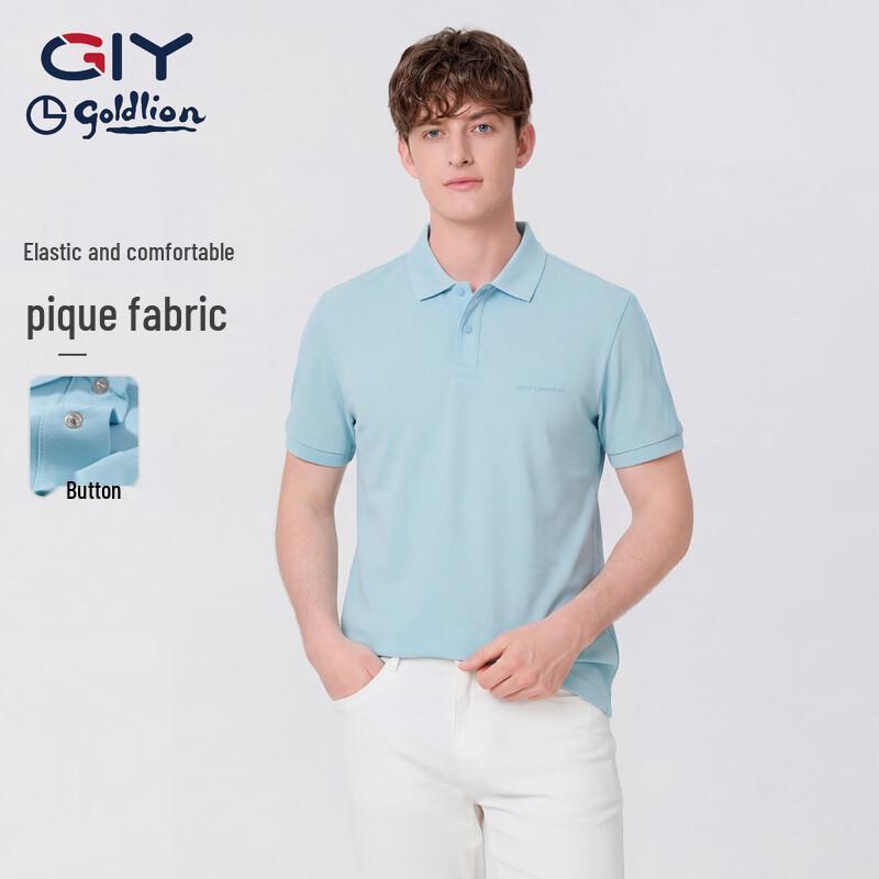 Goldlion GY Men s Short Sleeve Polo Shirt M