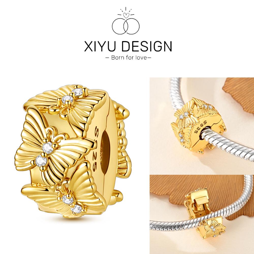 Copper Cute Apple Deer Skewer Decoration Charm Pendant Fit The Brand'S Diy Bracelet Women Christmas Charms For Jewelry Gifts