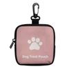 Mini Waterproof Dog Treat Pouch PVC Portable Dog Training Rewards Bag Easy to Clean Compact Snack Bait Bag for Training