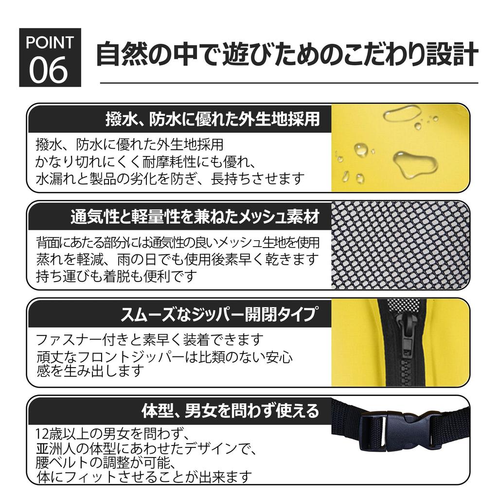 REEDARK Inflatable Life Jacket with Waterproof Smartphone Case - Life Vest for Fishing, Snorkeling, River Activities, Sea, Shore Fishing, and Marine S