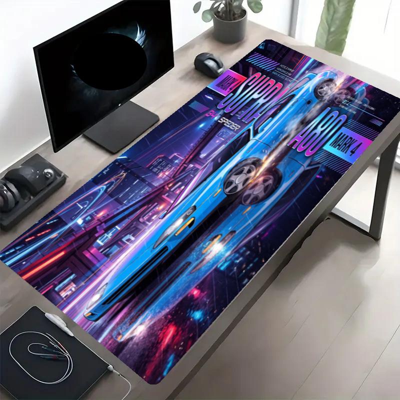 Fast & Furious Print Mouse Pad, Anti‑Slip Desktop keyboard Mat, for PC Laptop Gaming Working Daily Use, Cool Festival Birthday Gift