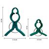 Gardening Fixing Clips Set With Ties For Home Plant Support And Climbing Vegetables