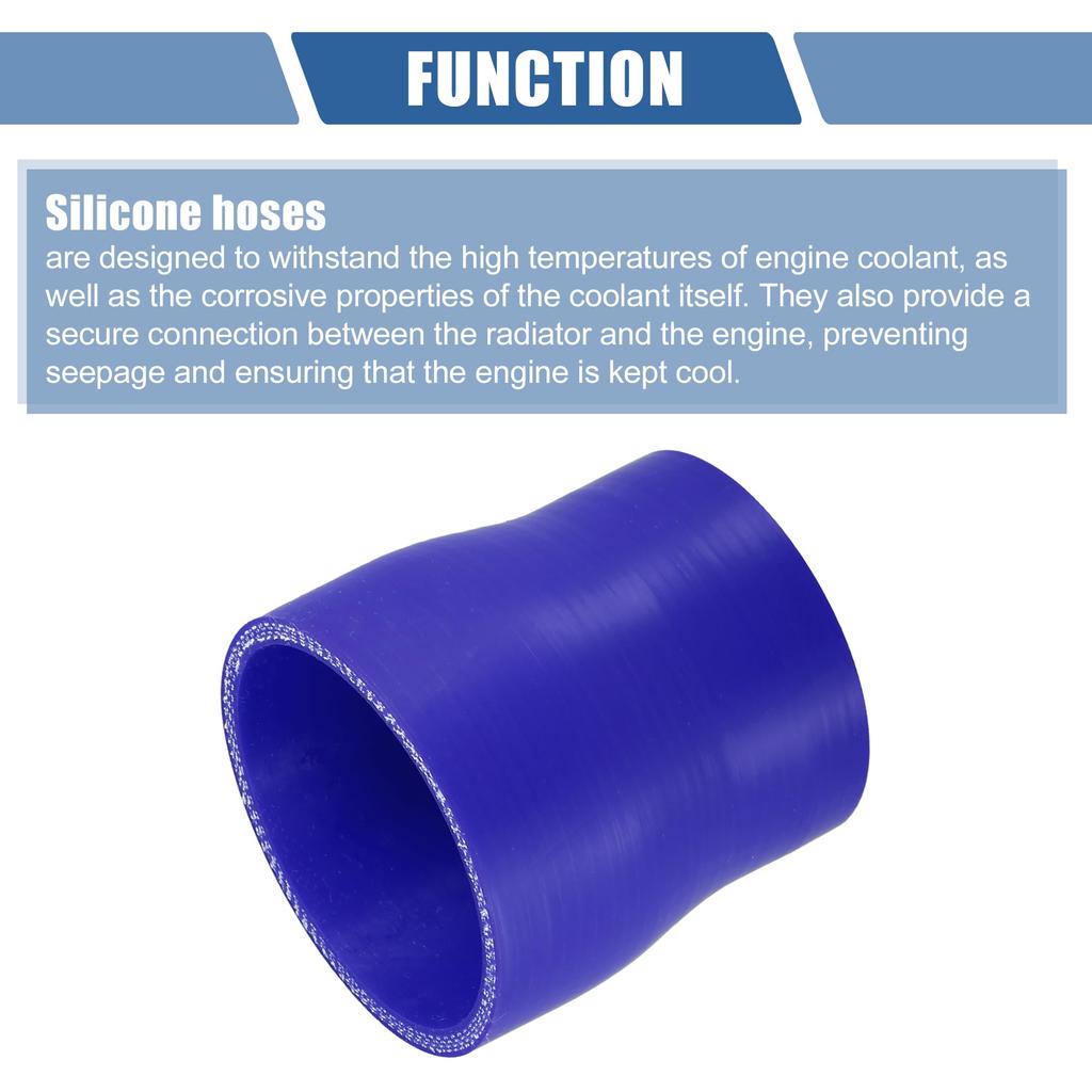 X AUTOHAUX Silicone Hose Silicone Pipe Radiator Hose 1 Piece Inner Diameter 60-70mm Length