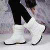Women's High-Top Snow Boots - Warm Winter Cotton Shoes