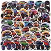50 Cartoon Monster Truck Graffiti Stickers Guitar Notebook Suitcase DIY Waterproof Stickers