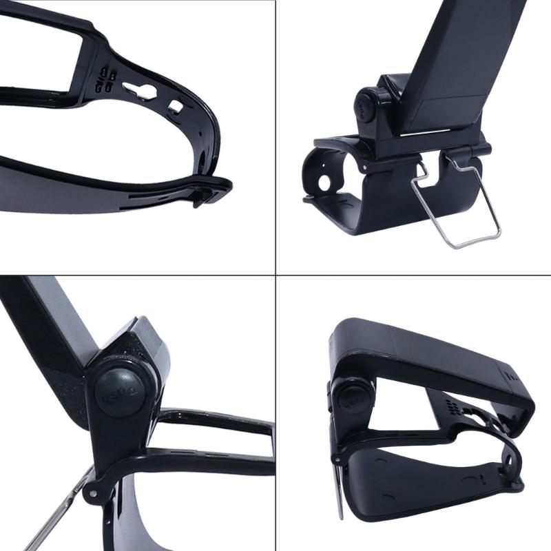 Phone Mount Clip Gaming Clamp Bracket Phone Holder ABS Adjustable for Adult Teen Gamepad Accessories
