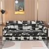 1/2/3/4 Seater Print Sofa Cover With Skirt Stretch Armchair Sofa Slipcover Elastic Chair Protector for Living Room