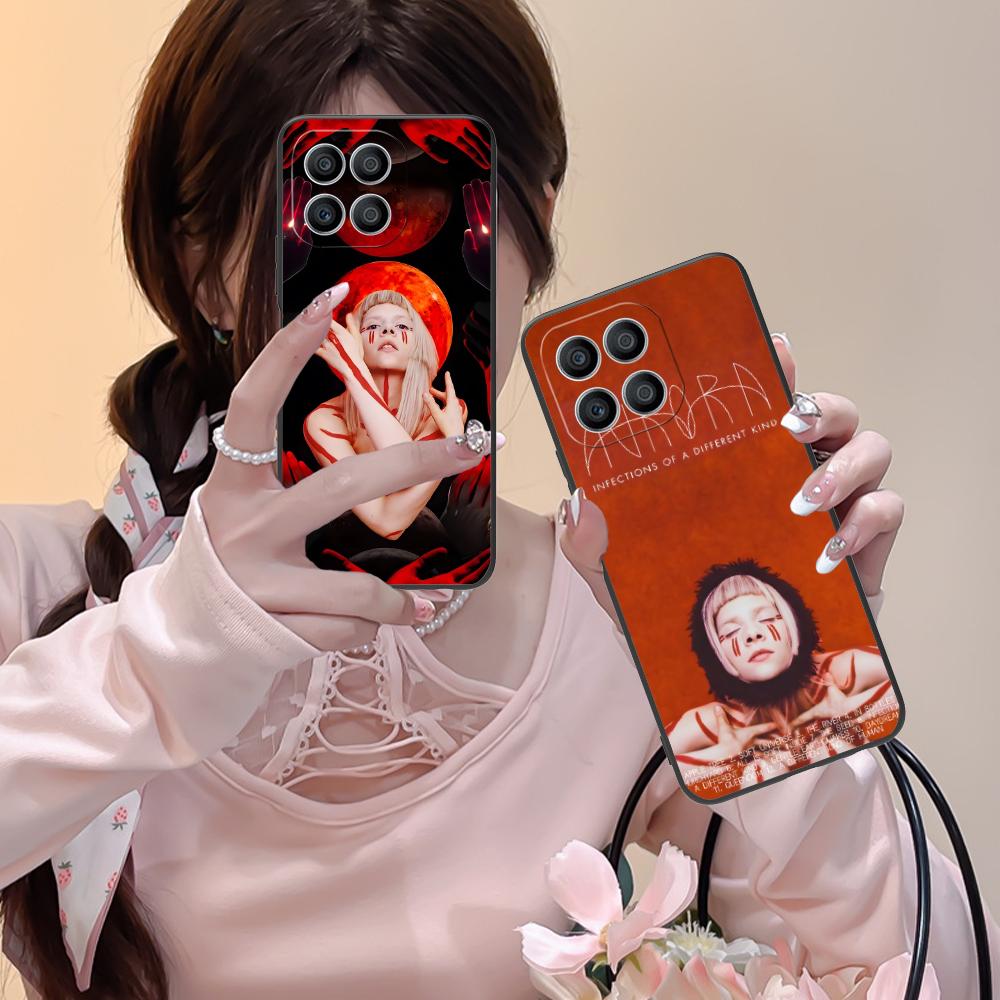 Aurora Aksnes Matte TPU Mobile Phone Case for Honor 90 80 70 60 50 30 20 10 9 8 7 Pro S SE Lite 5G Colorful Printing Cover