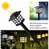 Mini Solar LED Garden Lights Stainless Steel Outdoor Solar Power Pathway Lights Yard Driveway Landscape Lights