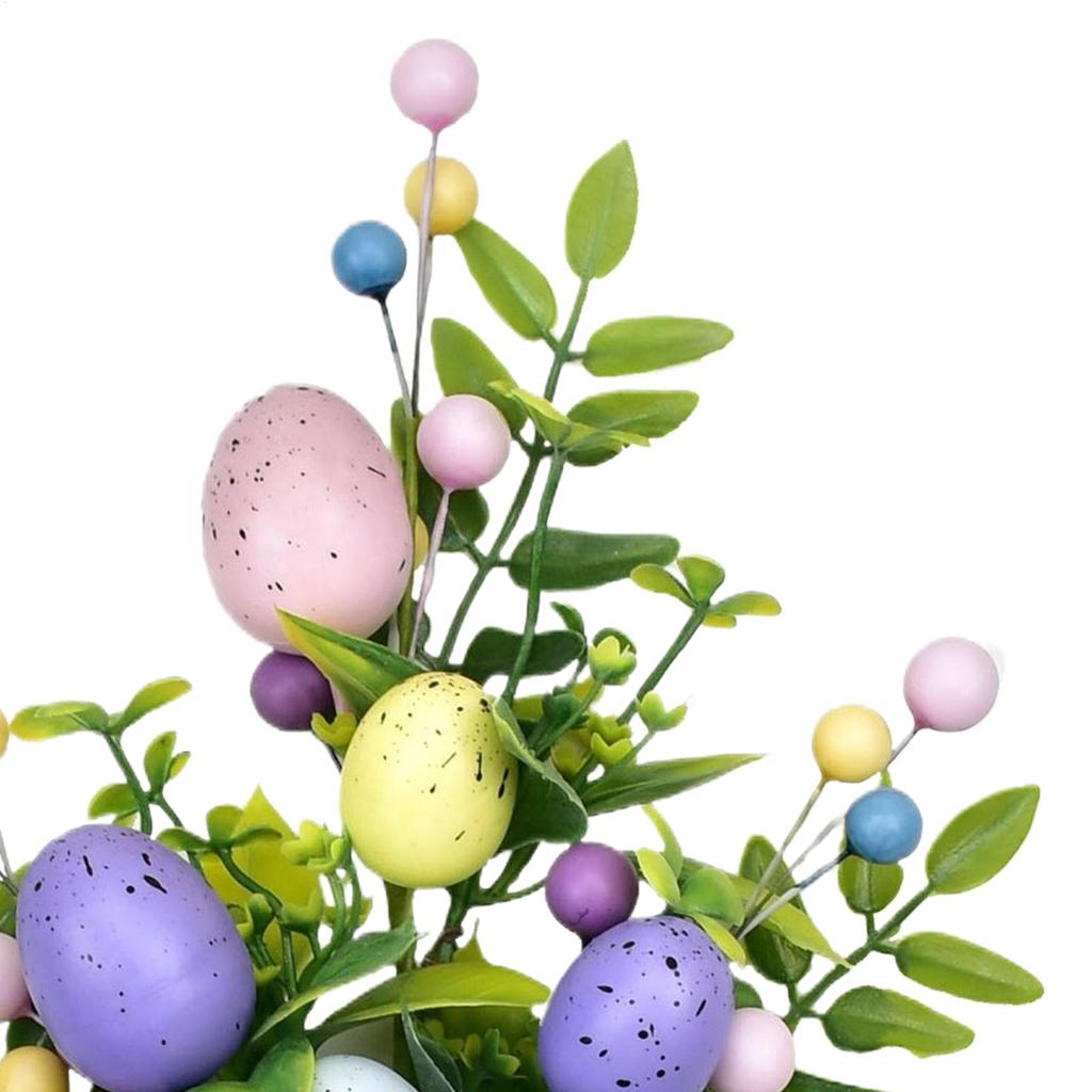 Artificial Easter Flowers Festive Spring Stem Decorations Artificial Easter Spray Vine for Party Floral Arrangement Vase Table