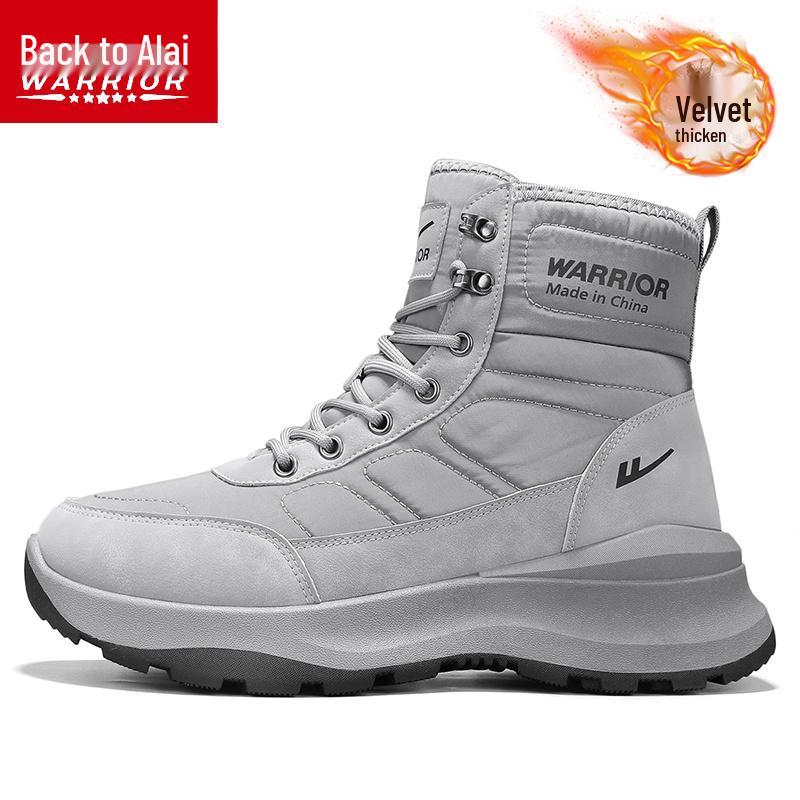 

Men s Warrior High-Top Waterproof Fleece-Lined Snow Boots - 2025 Winter Edition 40