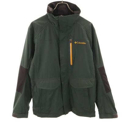 Nylon Jacket M Khaki Outdoors Men's Used