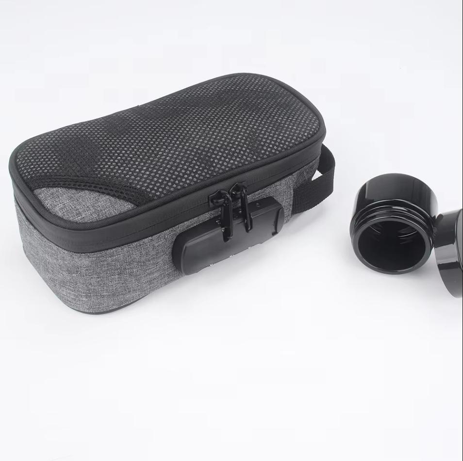Large-capacity Combination Lock Activated Carbon Deodorant Bag Portable Pipe Bag