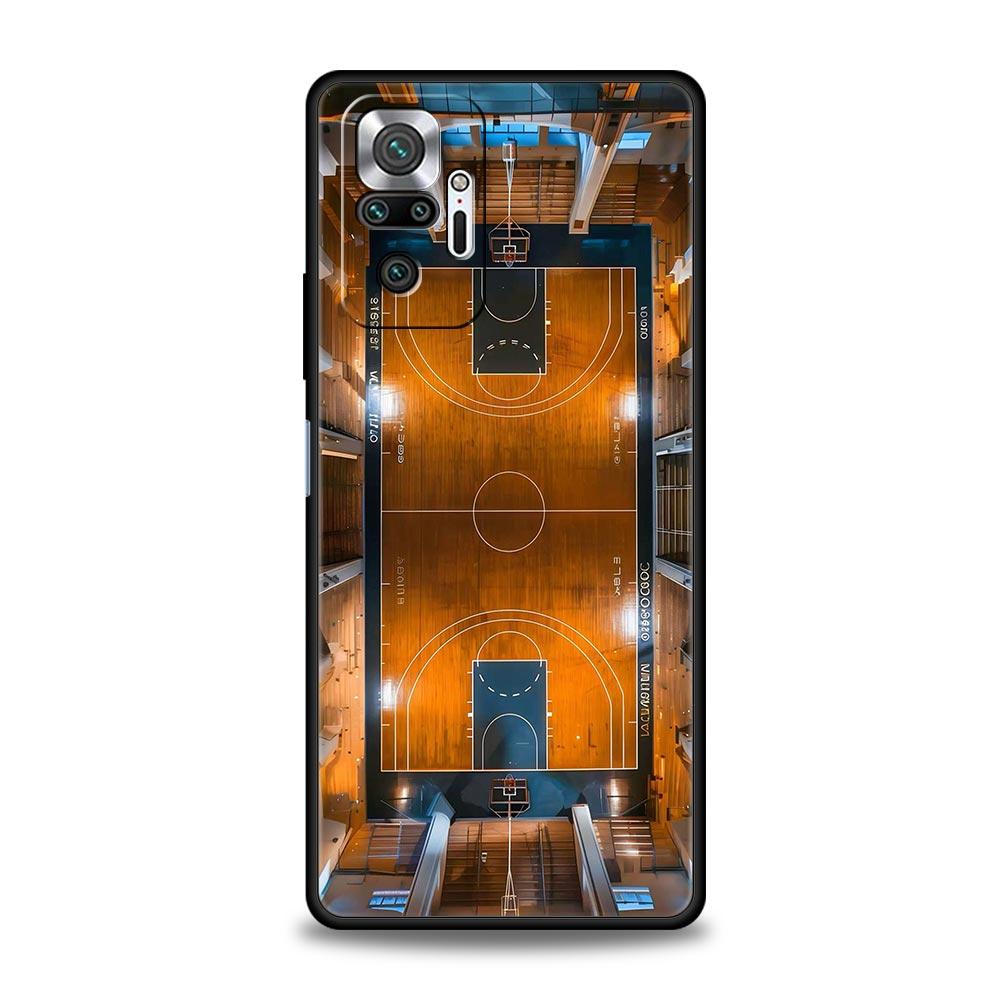 Football Basketball Tactical Board Phone Case Cover for Redmi 14C 10C Note 15 14 13 12 10 11 K40 Pro Plus 5G Soft TPU Shell Bag