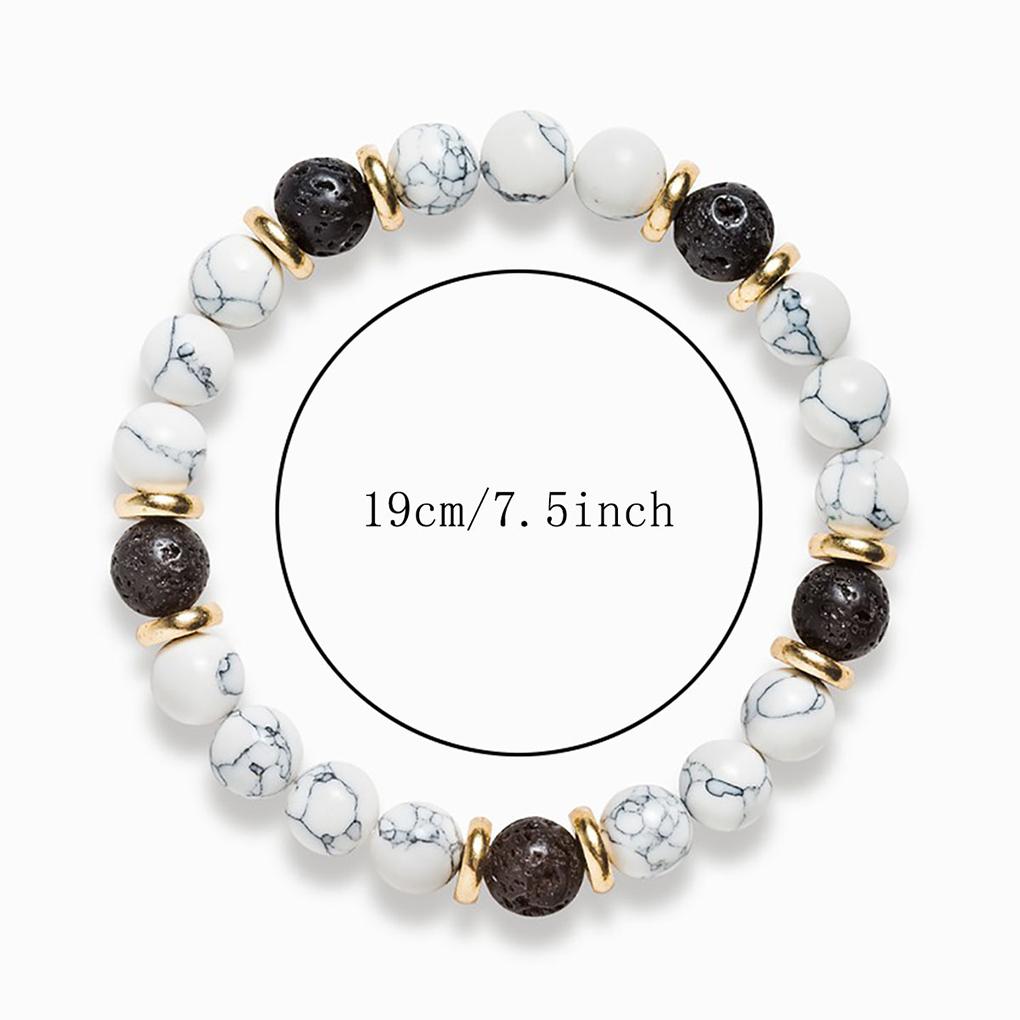 Creative Mens And Womens Bead Bracelet Handmade With Love And Care Fashionable Original Stone Beads