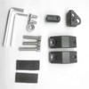 Aluminum Alloy Motorcycle Brackets Bumper Spotlight Auxiliary Lamp Bracket LED Head Light Mount Tube Modified Clamp Mount Kit