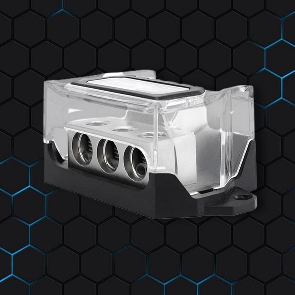 Distribution Block Car Audio 12V Distribution Connecting Blocks With Wrench Stereo Amplifier Battery Terminals & Ends Ground