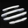 4Pcs/Set Car Door Side Anti-collision Decorative Guard Plate Anti-scratch Car Anti-collision Strip Interior Mirrors 6