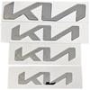ABS Car Front Hood Rear Trunk Letter Emblem Badge Sticker for KIA SPORTAGE KX3 KX5 K3 K5 K7 Sorento Ceed Rio Soul Forte Optima