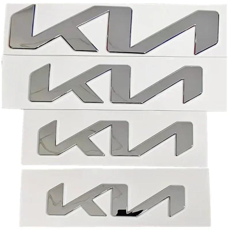 ABS Car Front Hood Rear Trunk Letter Emblem Badge Sticker for KIA SPORTAGE KX3 KX5 K3 K5 K7 Sorento Ceed Rio Soul Forte Optima