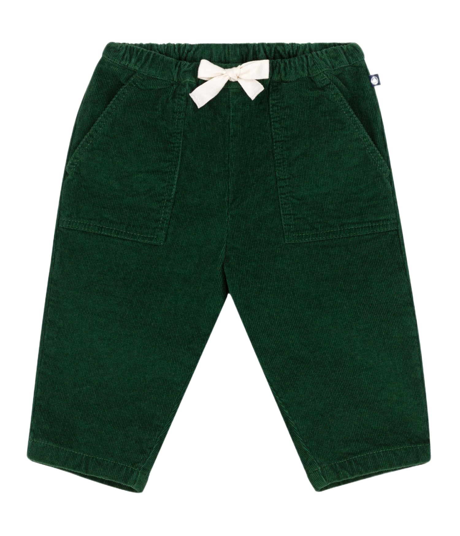 

Petit Bateau Pants A0EE6 Size 36 95cm Green, Months, зелёный