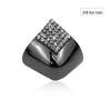 Women's Pointed Toe High Heel Protector - Leather Anti-Kick Decorative Cover with Metal Cap for Shoe Protection.
