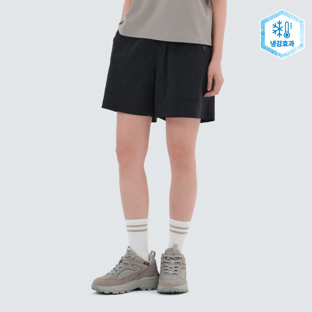 [Snowpeak] Cooling Root Women s Utility Shorts Black (S25MWRHP65) 65
