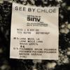 SEE BY CHLOE Knit jacket 38 Black and others Women Used