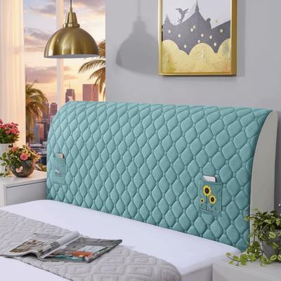 Anti-Collision Bedhead Cover All Inclusive Thickened Bed Head Slipcover Minimalist Washable Headboard Cover Hotel