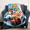 Tad, the Lost Explorer Print Flannel Blanket High Quality Warm Comfortable Cover for All Seasons Perfect for Gifts Home Decor