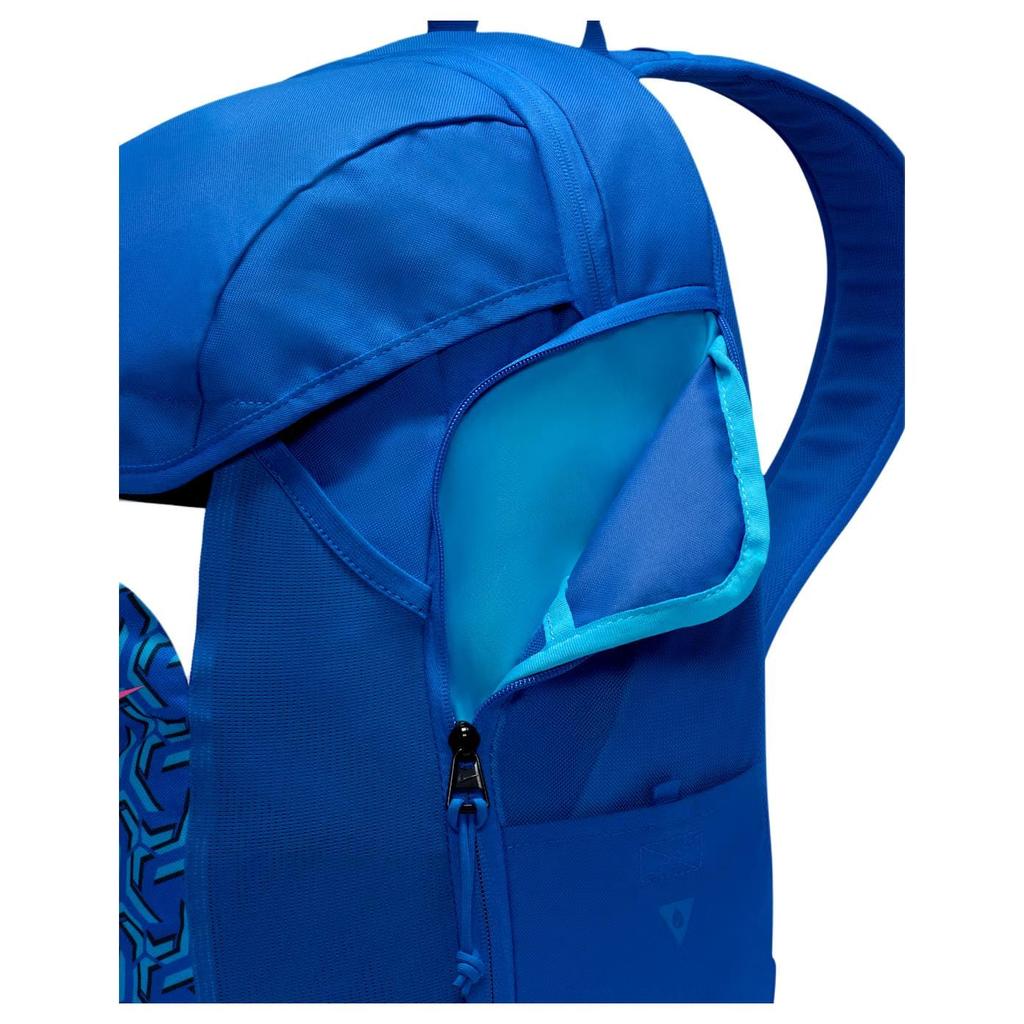Nike Academy Polyester With Nylon Backpack Unisex Racing Blue & Blue Light & Pink Blast DV0761-458