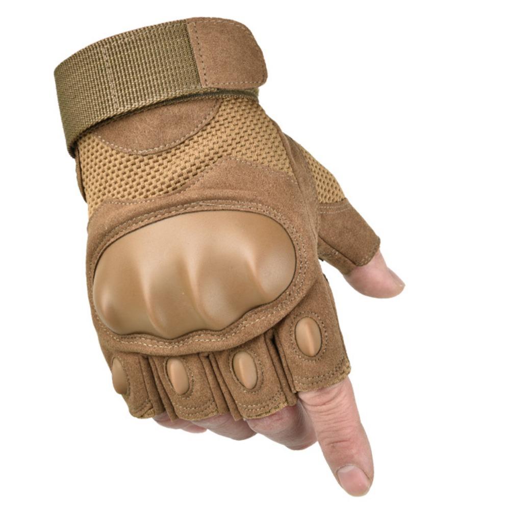 

Long finger and half finger non-slip protective wear-resistant cycling combat training gloves XL
