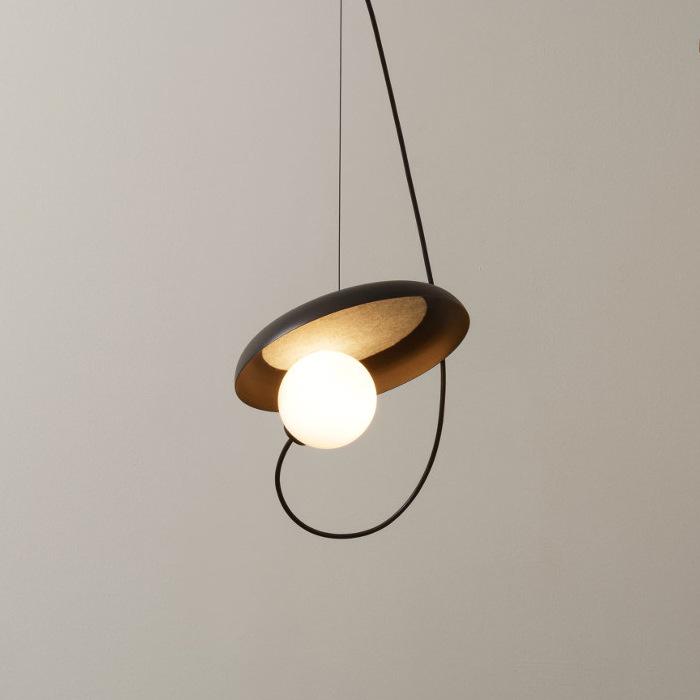 Nordic Minimalist Wabi-Sabi Adjustable Bedside Pendant Lamp
