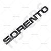 Insignia Emblema Letra Sorento Metálico 3D Logo Sorento Calcomanía Trasera Maletero Coche Pegatinas Portón Trasero Estilo de Coche Accesorios para Automóvil