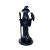 New Black Gold Staff Witch Sculpture Black Gold Staff Witch Statue