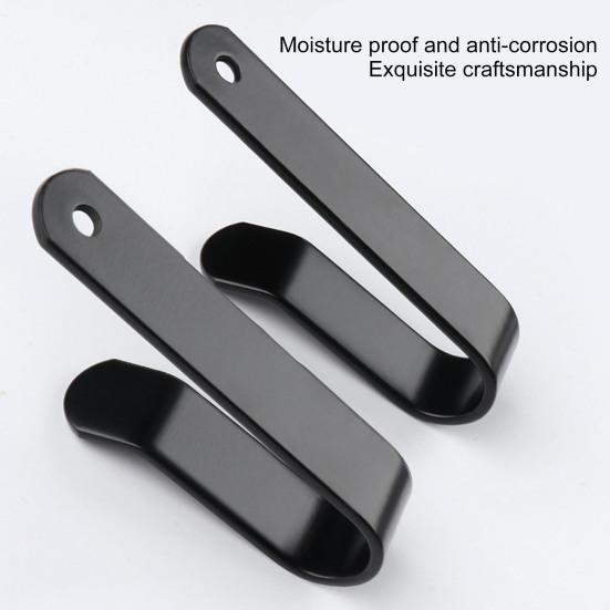 2 Pcs Snowboard Wall Mount Hooks Punching Great Load Bearing Thickened Heavy Duty Anti-slip Bag Hat Plaque Tools Clothes Surfboard Skateboard