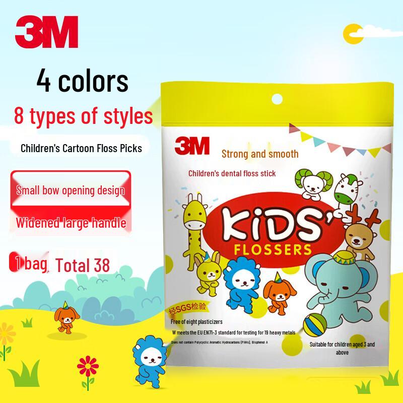 3M Kids Dental Floss Picks