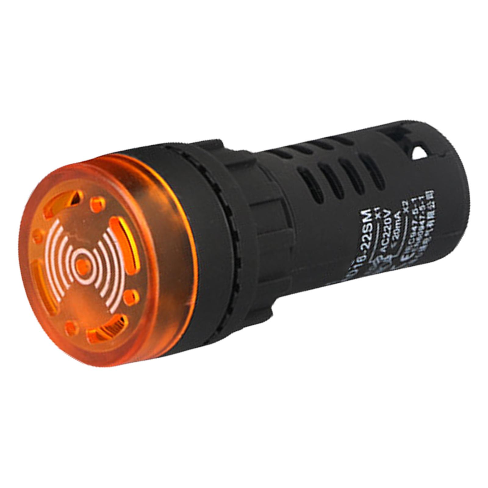 Reliable  Sound Light Alarm System ABS Emergency Alert System Easy to Use for Effective Emergency Notifications жёлтый