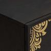 Nightstand Black 50 x 33 x 62 cm Solid Mango Wood