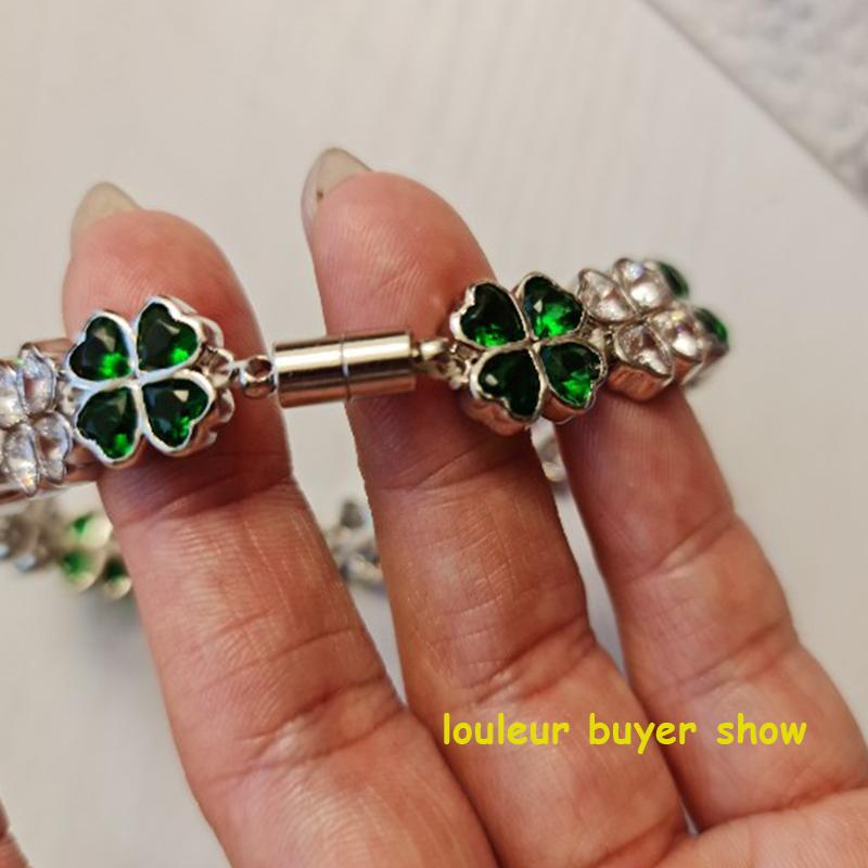 Louleur Round/Heart Strong Magnetic Clasps Magnet End Clasp Connectors for Jewelry Making DIY Bracelet Necklace Accessories