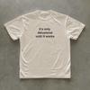 It's Only Delusional Until It Works T-shirt, Minimal Text Tee, Wearable Random Thoughts