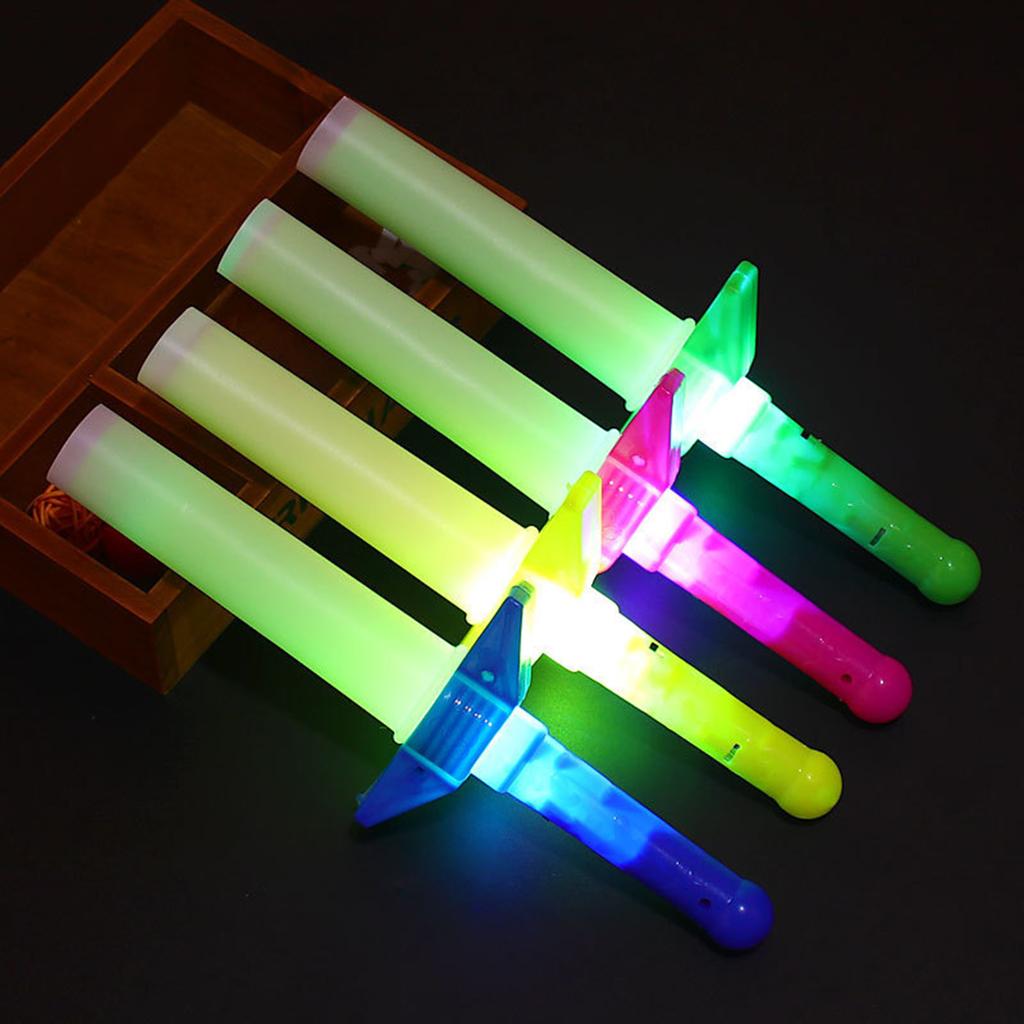 Multi-Color 4- Telescoping LED for Kids Party Favors, Birthday, Halloween, Christmas Gift Toy (Assorted Colors)