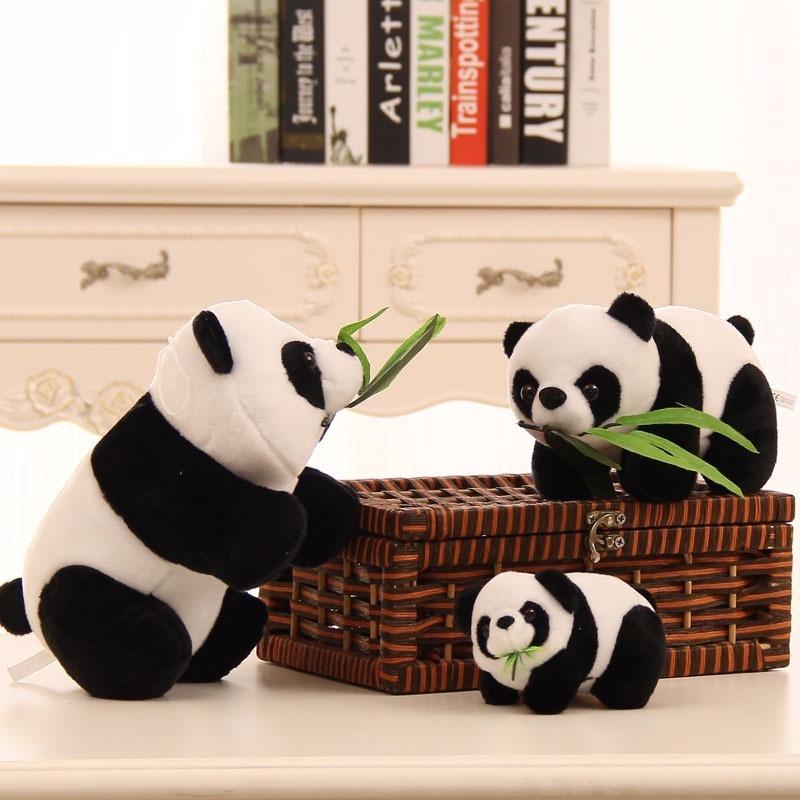 15 см прекрасная панда бамбуковый чучело медведя животное плюшевая детская игрушка мягкая — фото 3