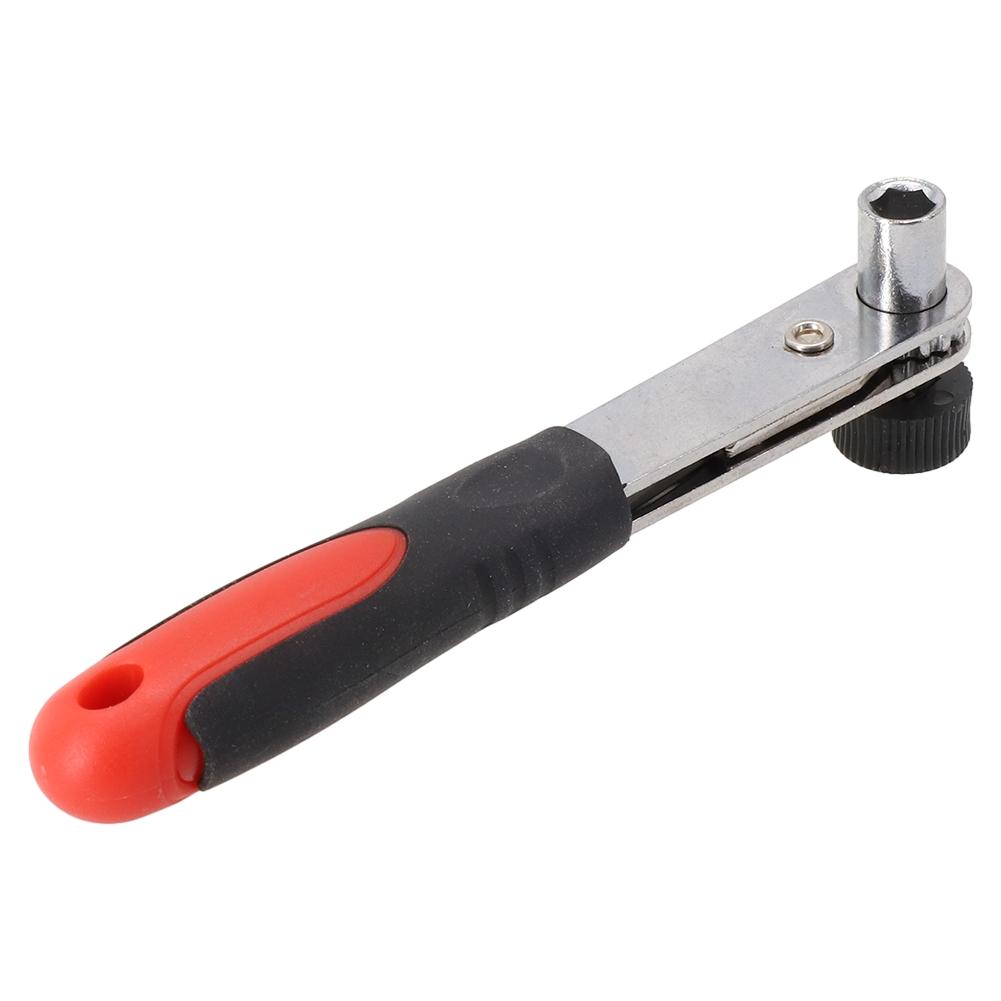 Ratchet Wrench 10pcs Set with 1 Small 1/4 Ratchet Socket Wrench and 9 Drill Bit Adapters Compatible with 6 35mm Socket Tools China Mainland