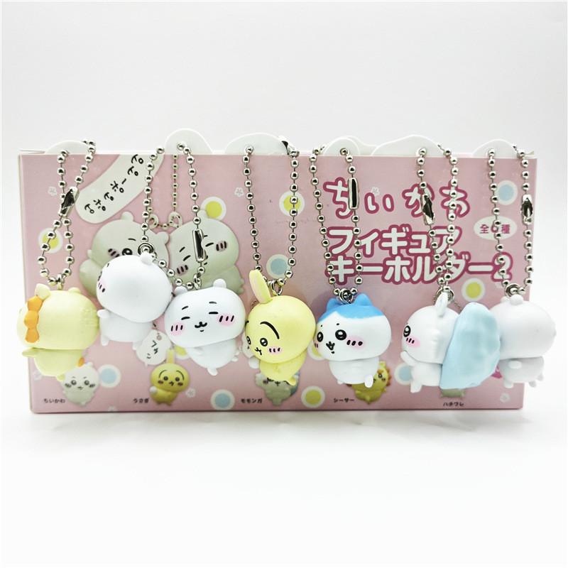 Delightful Self-mocking Bear Character Figurines Blind Box Keychains Perfect For Gifts