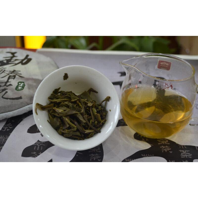 Pu-Erh-Teekuchen 357g Menghai Chun Xiao * HAIWAN Alter Kamerad Puer Pu'er