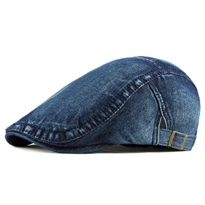 Bérets de Cowboy pour hommes et femmes, chapeau à la mode, rétro, pare-soleil, unisexe, taille réglable, Vintage, jean, chapeau en coton, nouvelle collection